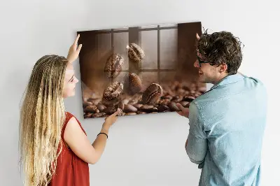 Magnet board Coffee beans