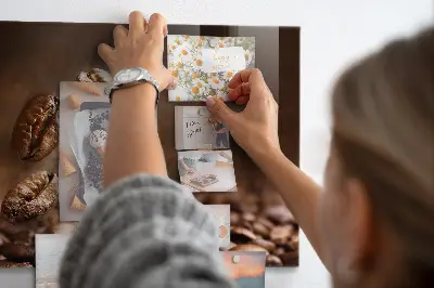 Magnet board Coffee beans