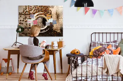 Coffee Bag Magnetic Memo Board