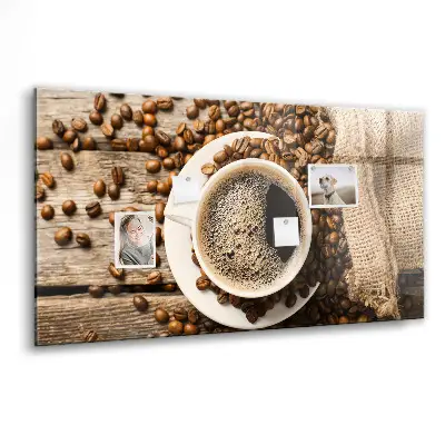 Coffee Bag Magnetic Memo Board