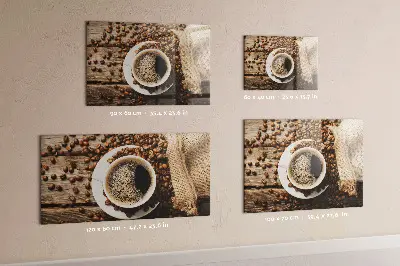 Coffee Bag Magnetic Memo Board