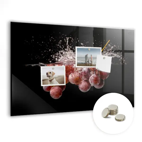 Magnetic wall board Grapes