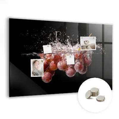 Magnetic wall board Grapes