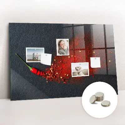 Magnetic wall board Red spice