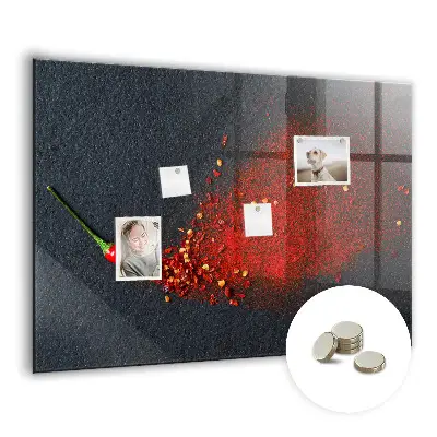 Magnetic wall board Red spice