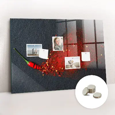 Magnetic wall board Red spice