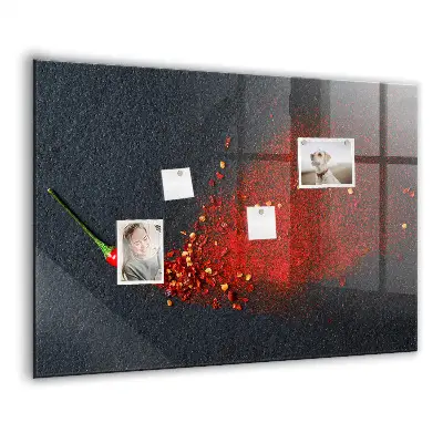 Magnetic wall board Red spice