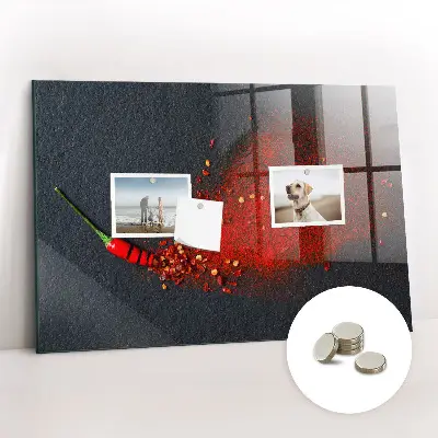 Magnetic wall board Red spice