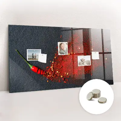 Magnetic wall board Red spice