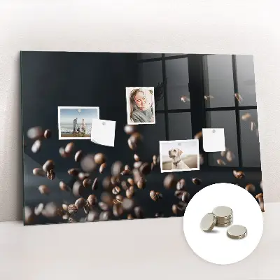 Coffee Beans Magnetic Memo Board