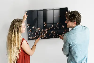Coffee Beans Magnetic Memo Board