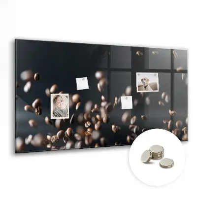 Coffee Beans Magnetic Memo Board