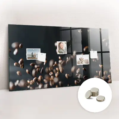 Coffee Beans Magnetic Memo Board