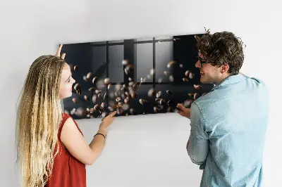 Coffee Beans Magnetic Memo Board