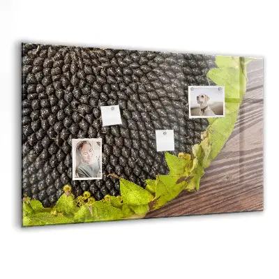 Sunflower magnetic wall board