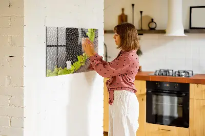 Sunflower magnetic wall board