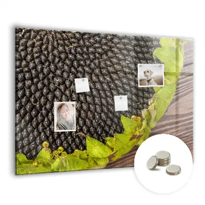 Sunflower magnetic wall board