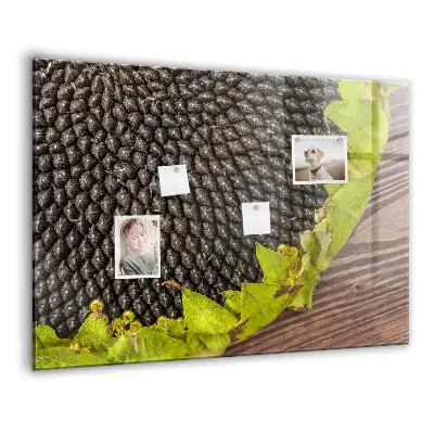 Sunflower magnetic wall board