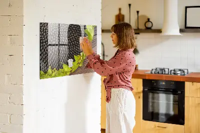 Magnetic wall board Sunflower