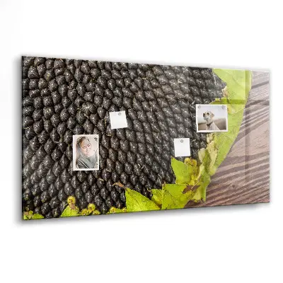 Sunflower magnetic wall board