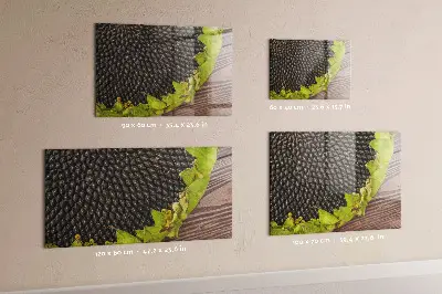 Magnetic wall board Sunflower