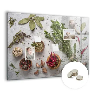 Magnetic wall board Spices