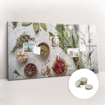 Magnetic wall board Spices