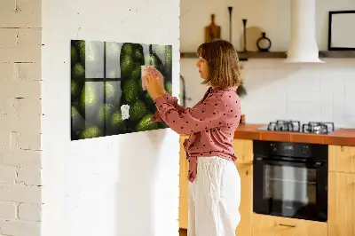 Avocado magnetic memo board