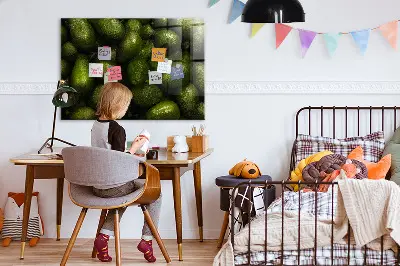 Avocado magnetic memo board