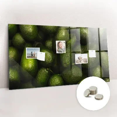 Avocado magnetic memo board