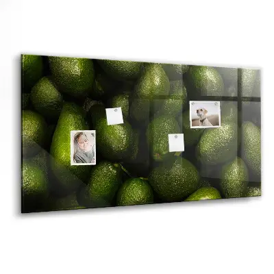Avocado magnetic memo board