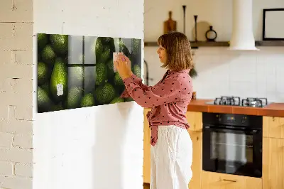 Avocado magnetic memo board