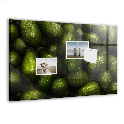 Avocado magnetic memo board