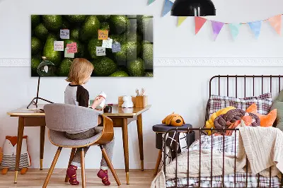 Avocado magnetic memo board
