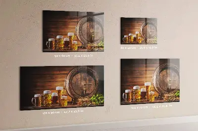 Barrel of Beer Magnetic Memo Board
