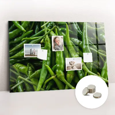 Green Pepper Magnetic Board