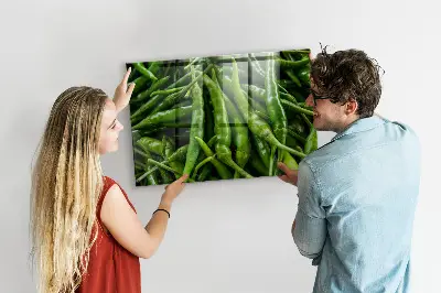 Green Pepper Magnetic Board