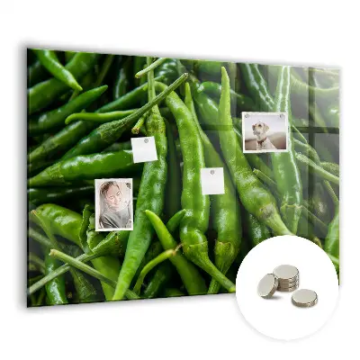 Green Pepper Magnetic Board
