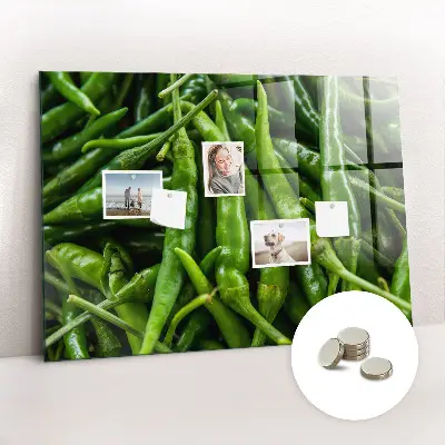 Green Pepper Magnetic Board