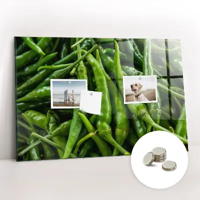 Green Pepper Magnetic Board