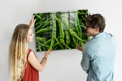 Green Pepper Magnetic Board