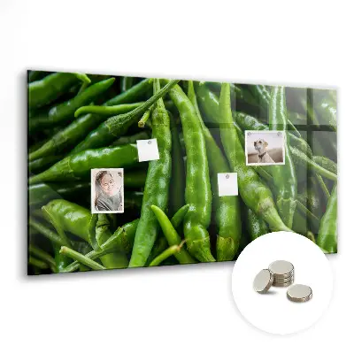 Green Pepper Magnetic Board