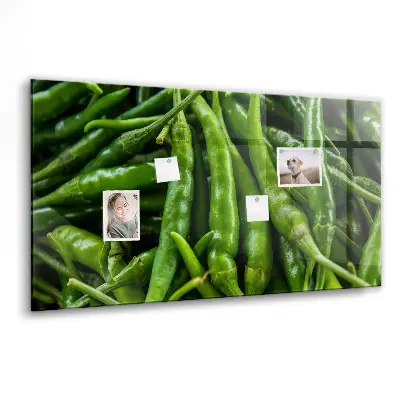 Green Pepper Magnetic Board