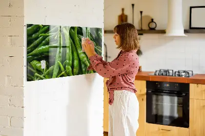 Green Pepper Magnetic Board