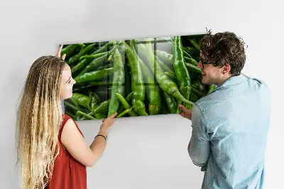 Green Pepper Magnetic Board