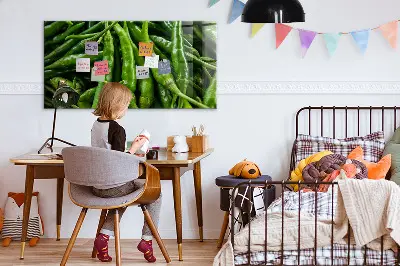 Green Pepper Magnetic Board