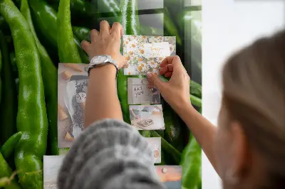 Green Pepper Magnetic Board