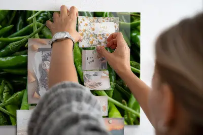 Green Pepper Magnetic Board