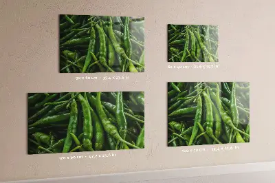 Green Pepper Magnetic Board
