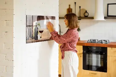 Wine Bottles Magnetic Board